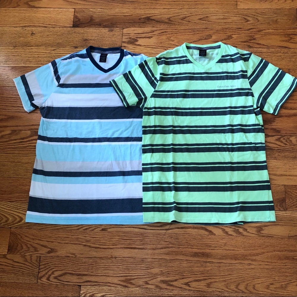 Two Boys Calvin Klein T-shirts